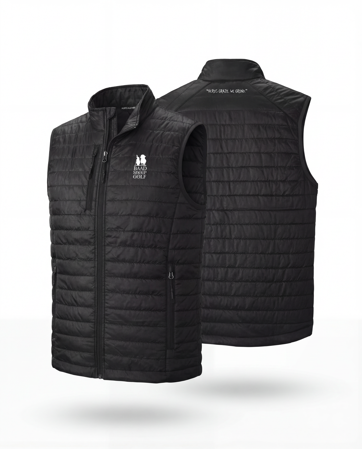 Herds Graze. We Grind Vest