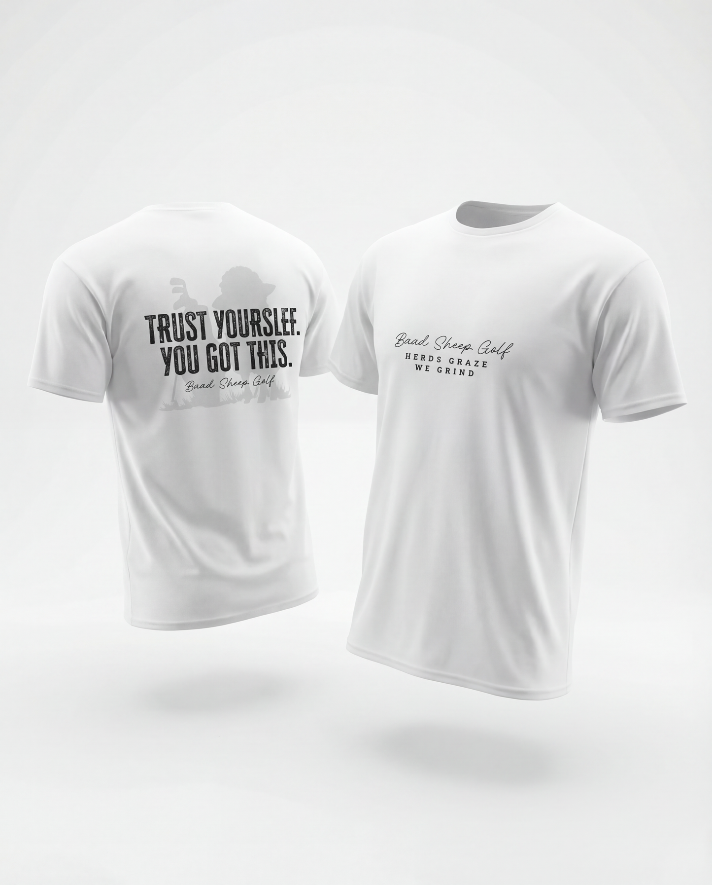 Herds Graze White Tee