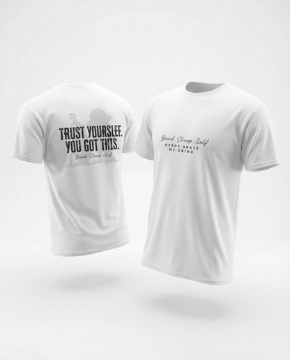 Herds Graze White Tee