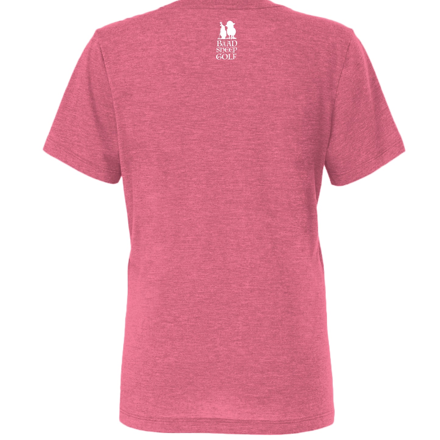 Char Pink Triblend - BACK