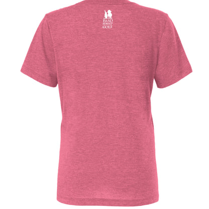 Char Pink Triblend - BACK