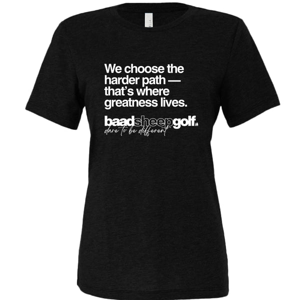 SOLID BLK TRIBLEND - FRONT