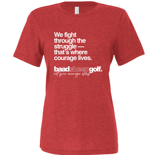 RED TRIBLEND - FRONT